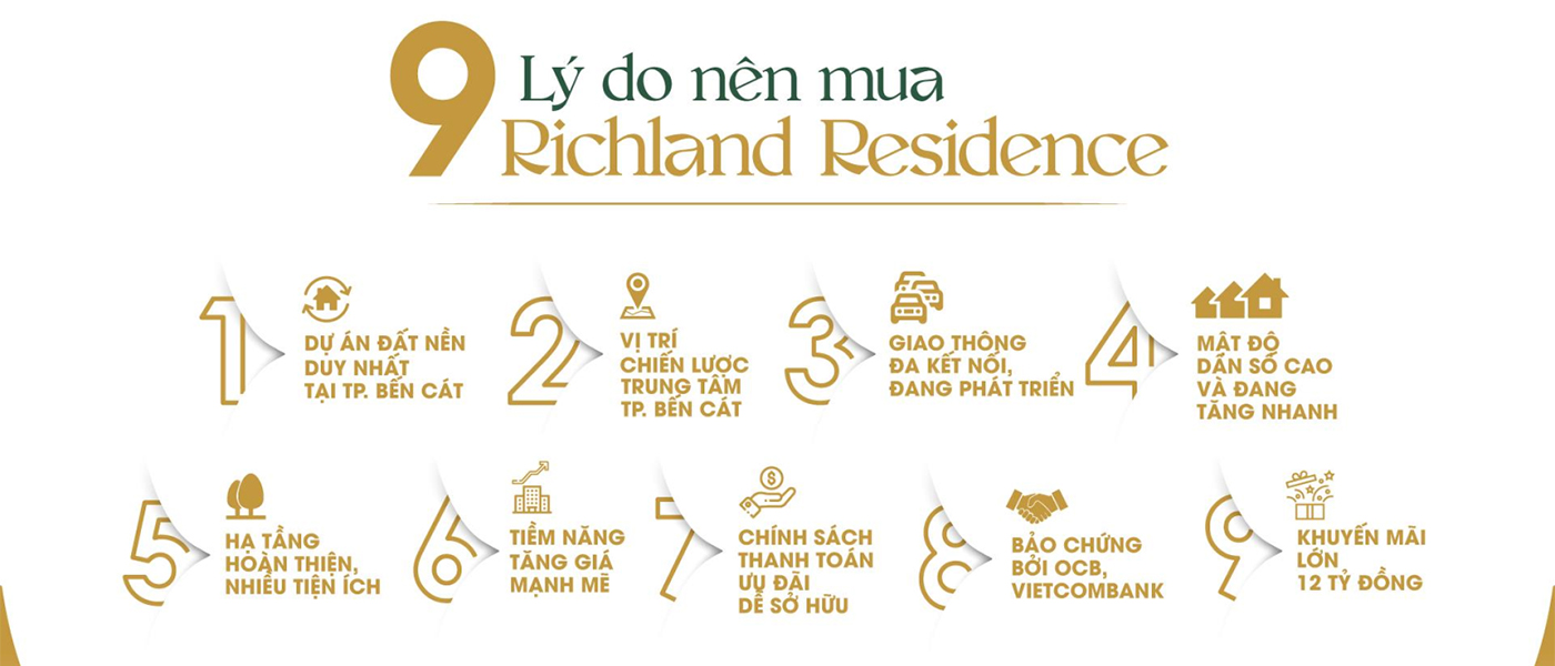 6 lý do để sở hữu nhà tại Richland Residence